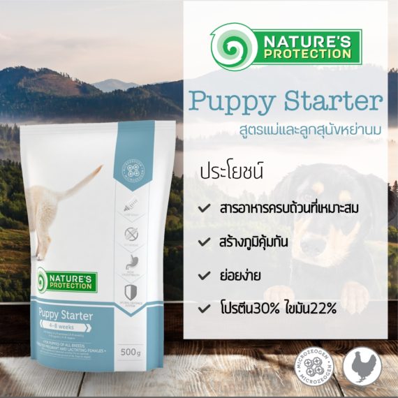 Nature’s Protection Puppy Starter -500g 1 FREE1