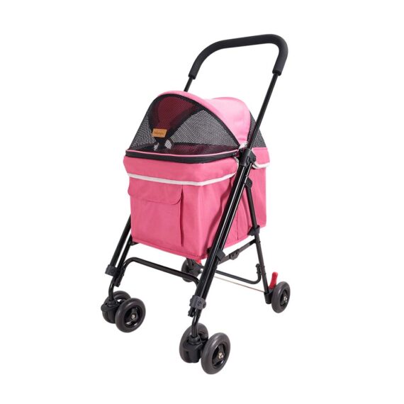 IBIYAYA Astro Go Lite Pet Stroller – Rose Pink FS1732-R