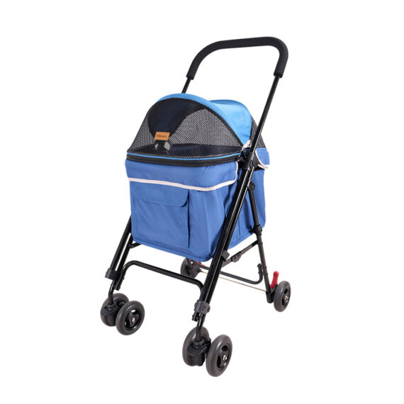 IBIYAYA Astro Go Lite Pet Stroller – Grungy Blue FS1732-B