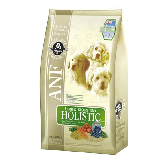 ANF-Lamb & Rice Holistic-7.5 Kg – อาหารสุนัขทุกสายพันธุ์ ทำจากเนื้อแกะ ดูแลผิวหนัง และขน