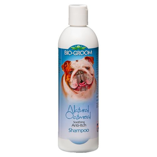 BIO-GROOM Natural Oatmeal Shampoo-แชมพูสำหรับสุนัขและแมว ขนาด 12 oz.