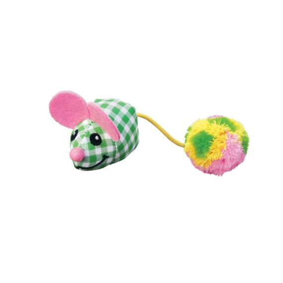 KONG Kitten Pom Tail Mouse/ ของเล่นแมว