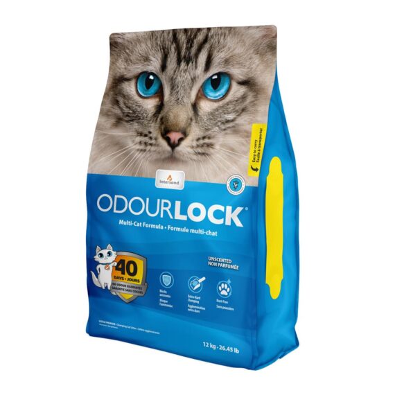 Odour Lock – ทรายแมวเกรดอัลตราพรีเมียม 12 kg