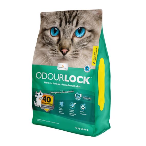 Odour Lock – ทรายแมวอัลตราพรีเมียม Calming Breeze 12 kg