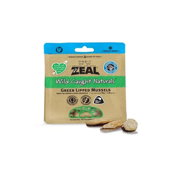 ZEAL Green LIPPED MUSEELS  50g/ หอยแมลงภู่นิวซีแลนด์  ฟรีซ-ดราย